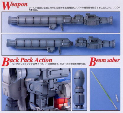 MG RX-78GP02A Gundam GP02 Physalis - Imagen 7