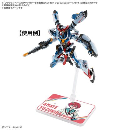 Action Base 7 Clear Gundam GQuuuuuuX Sticker Set - Imagen 7