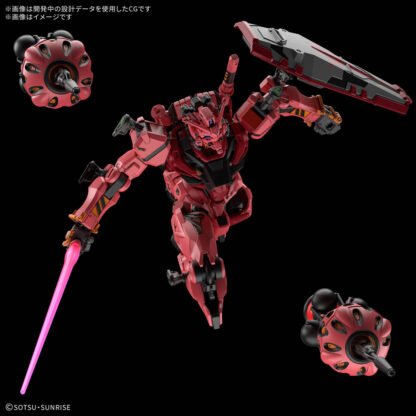 HGGQX Red Gundam - Imagen 4